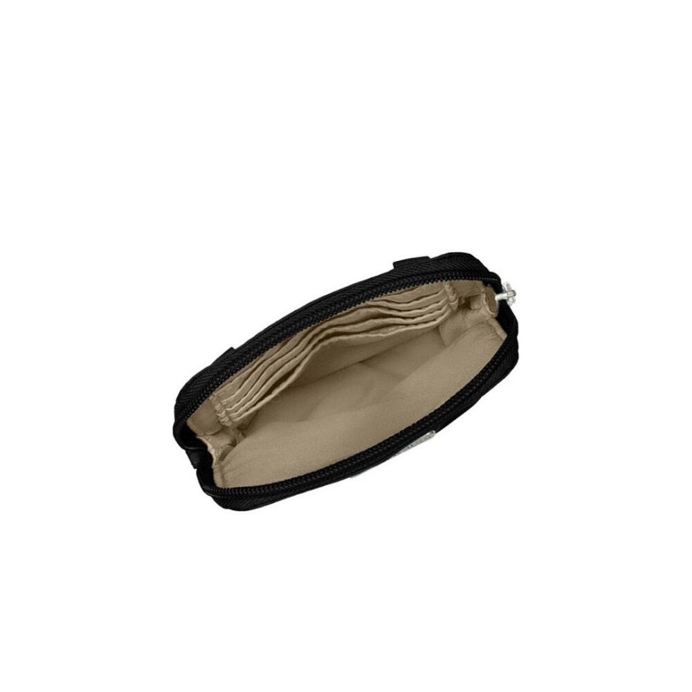 Baggallini Bryant Pouch RFID Anti-Theft Black Crossbody/Waist/Shoulder Bag - Picture 7 of 13